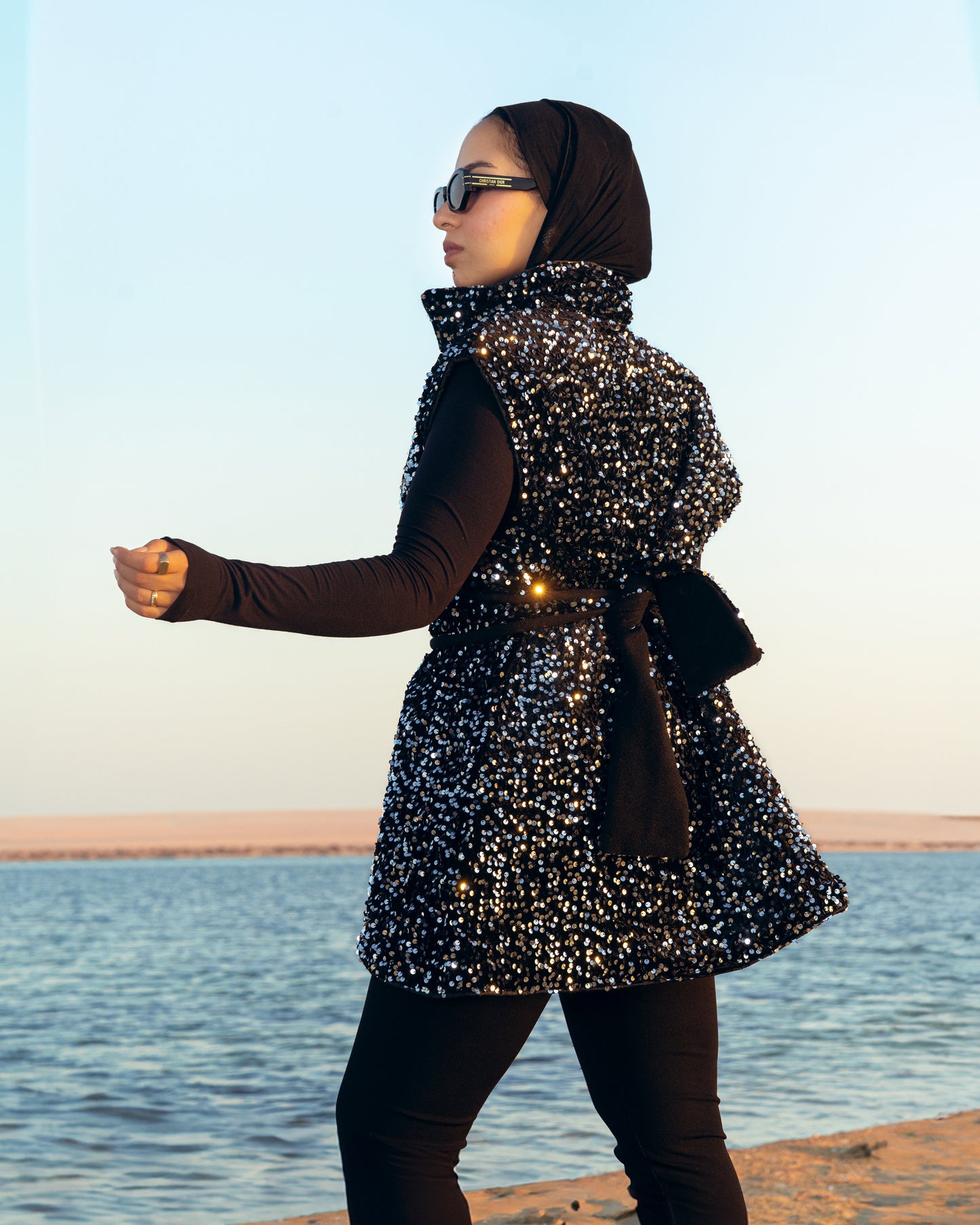 Dai Bling Puffer Vest