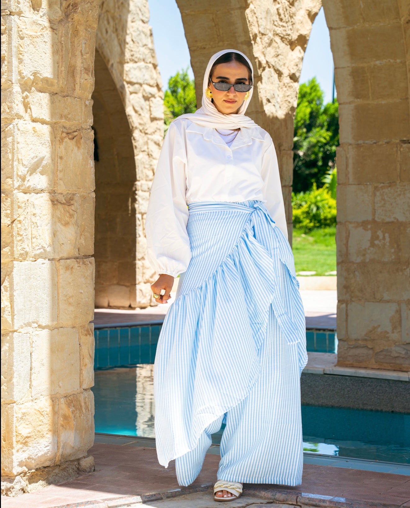 Summer in Barcelona (Blue)