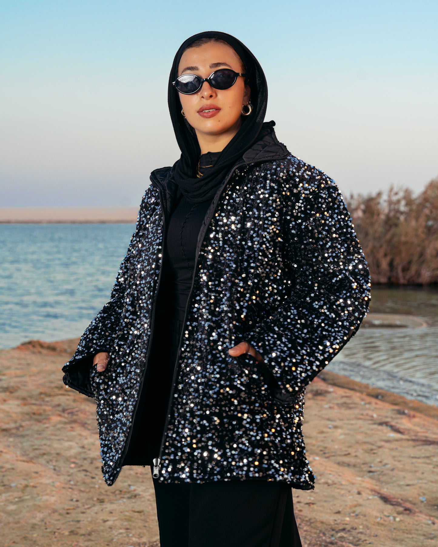 Silver Dai Puffer Jacket