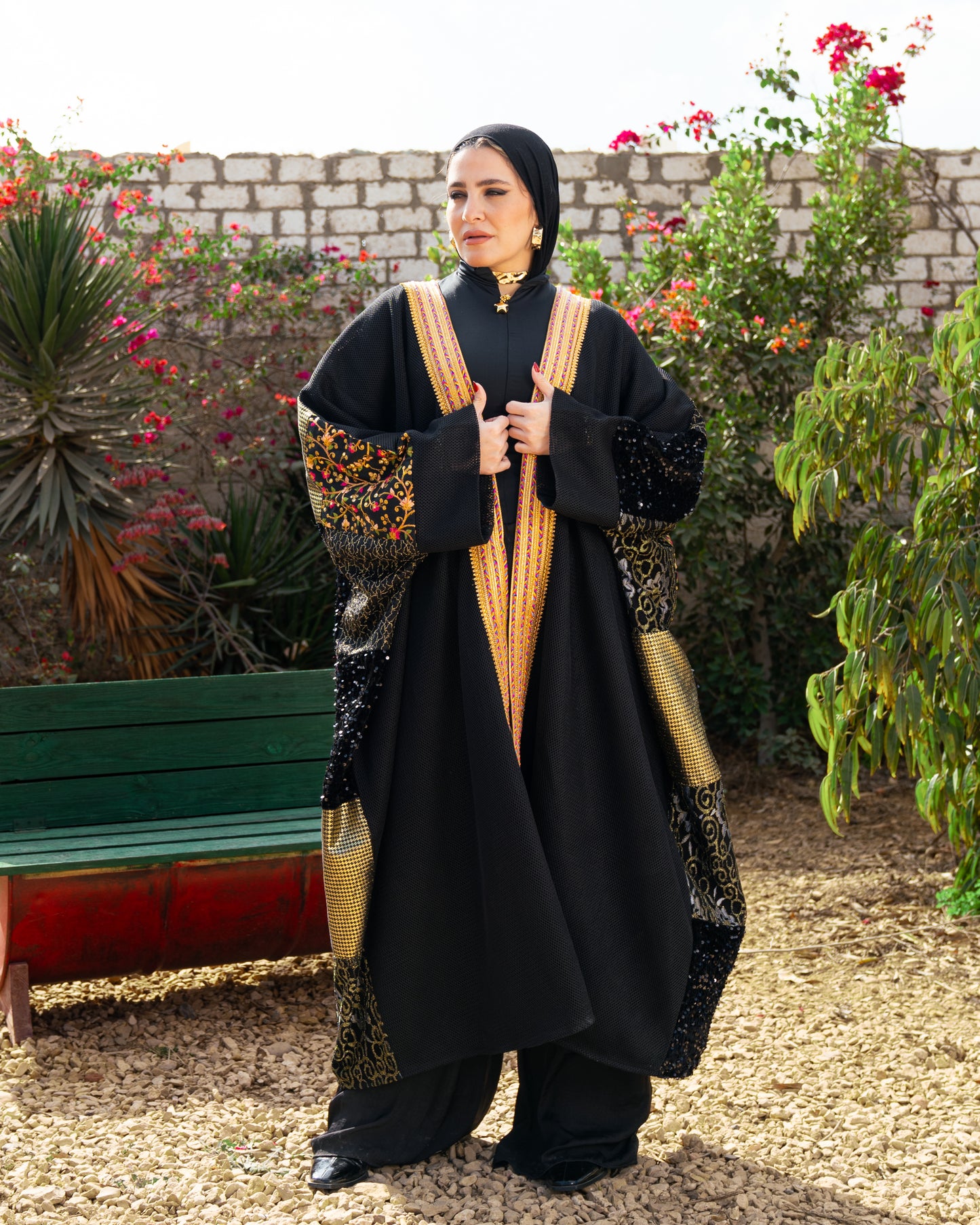 Alya Patchwork Kaftan