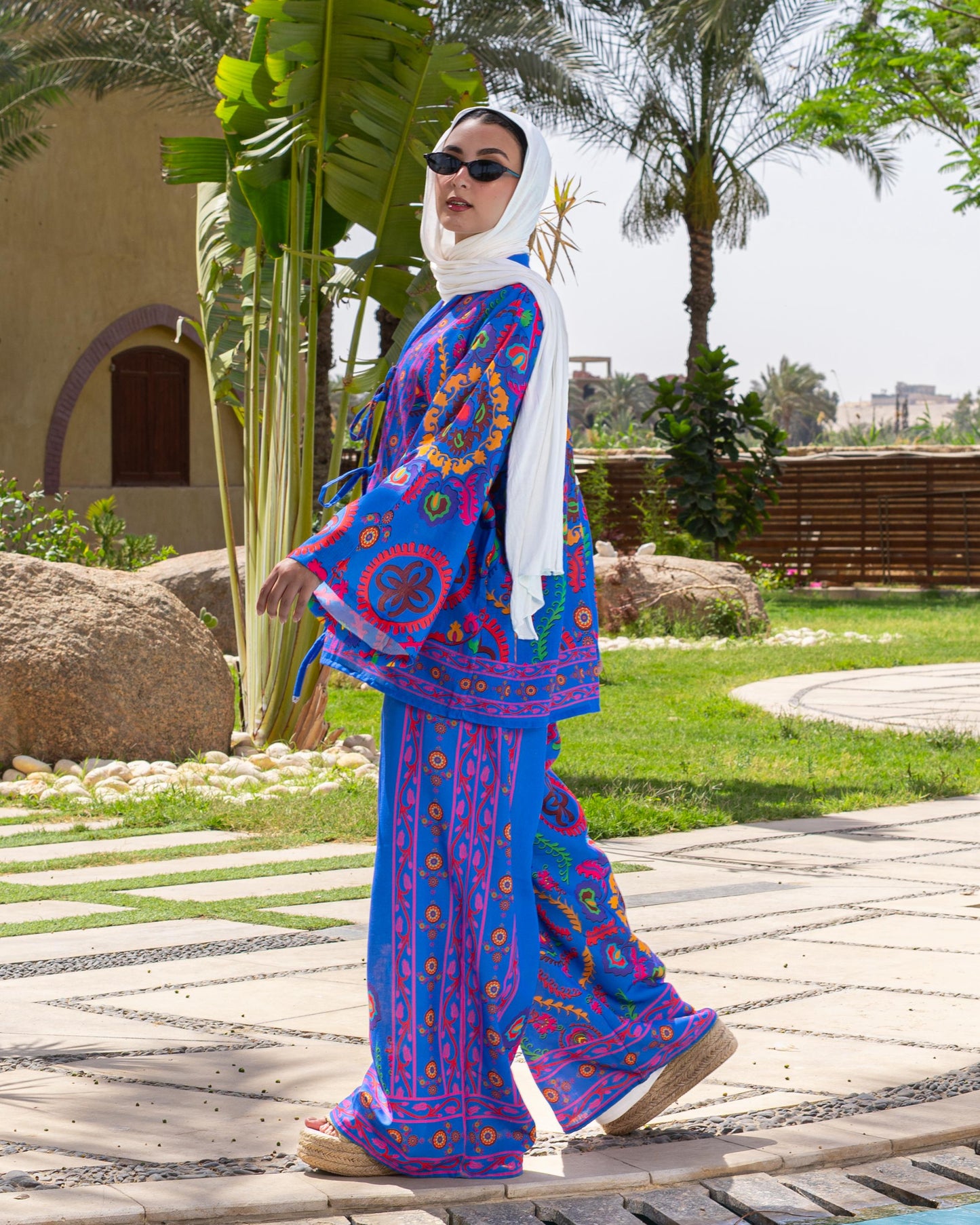 Suzani Set in Blue