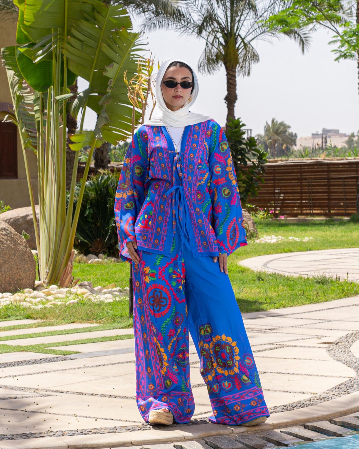 Suzani Set in Blue