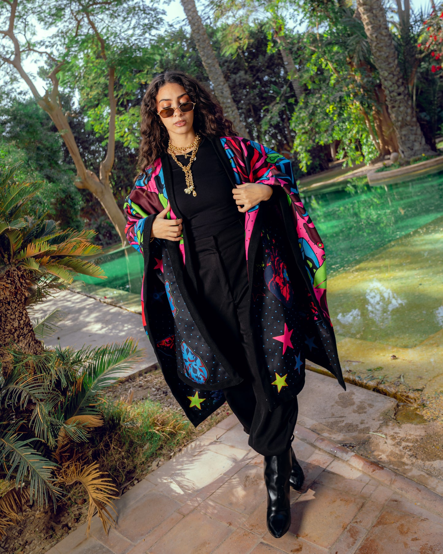 Samra Double Face Shawl