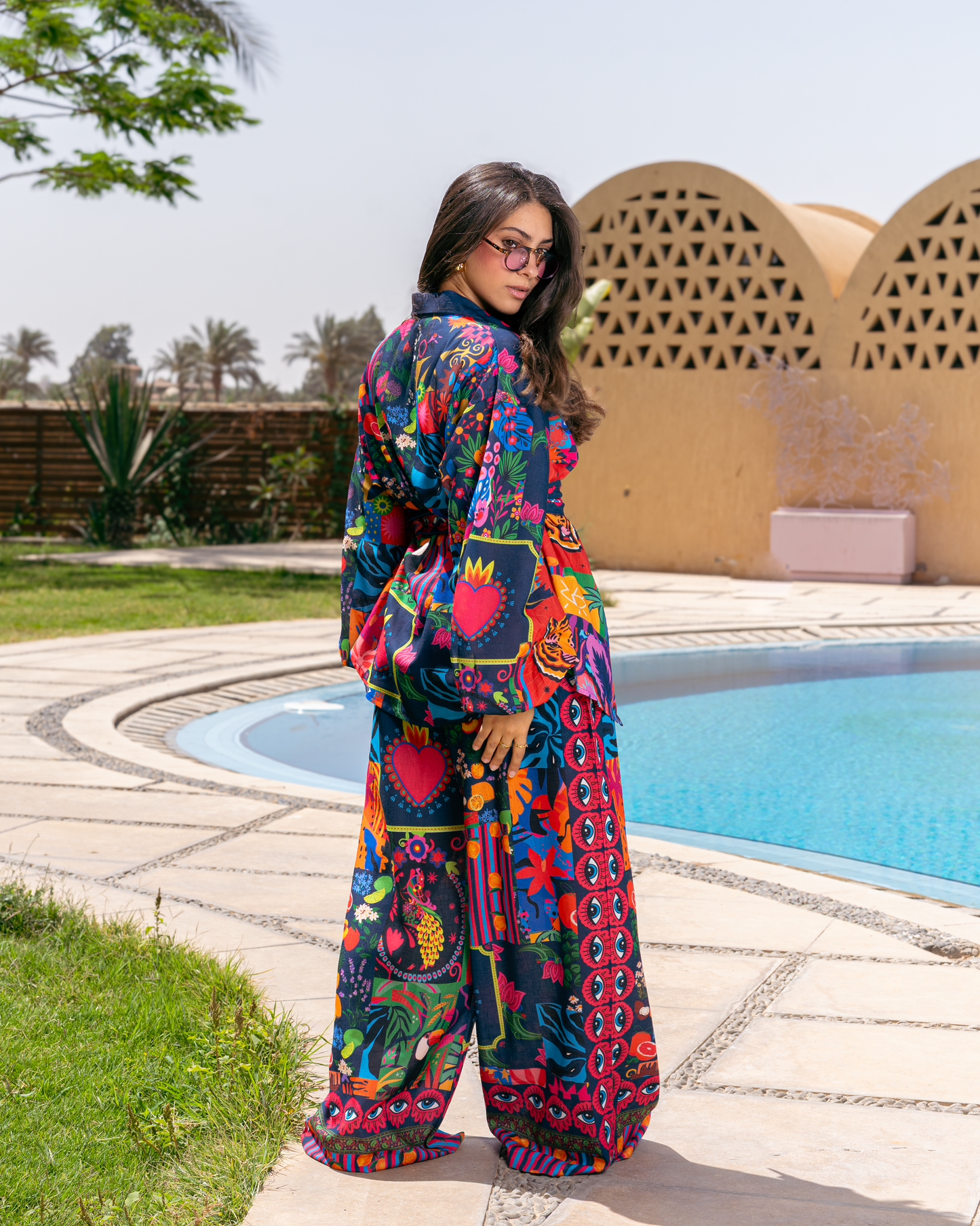 All Eyes On You Linen Set