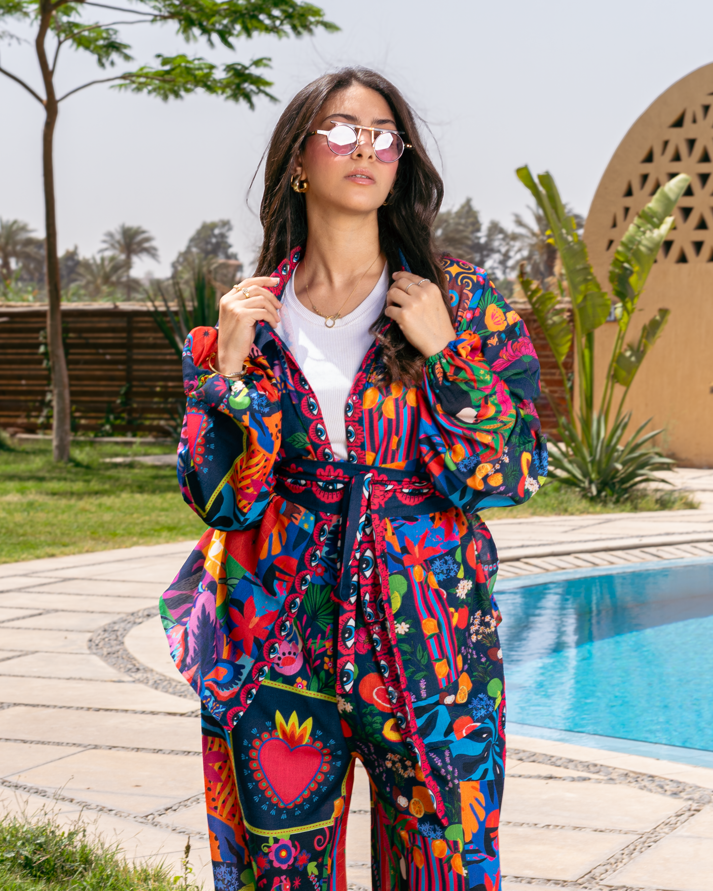 All Eyes On You Linen Set