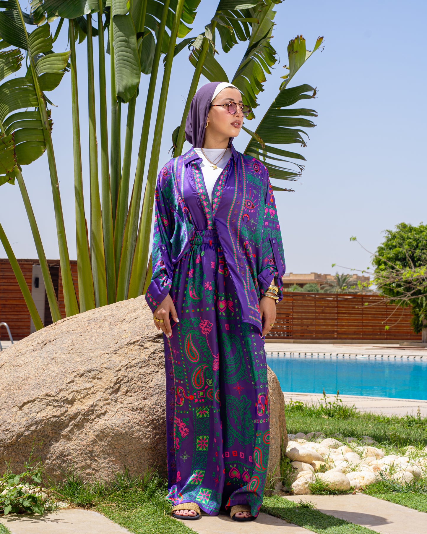 Summer Calls Set in Purple