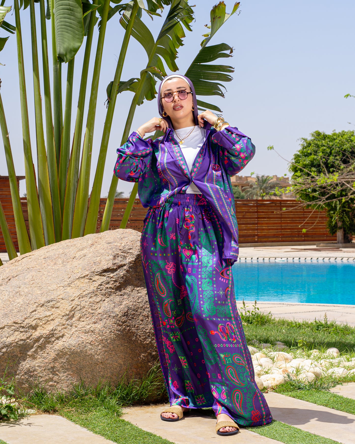 Summer Calls Set in Purple