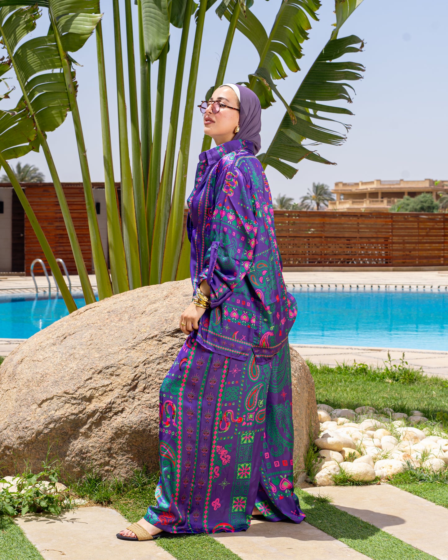 Summer Calls Set in Purple
