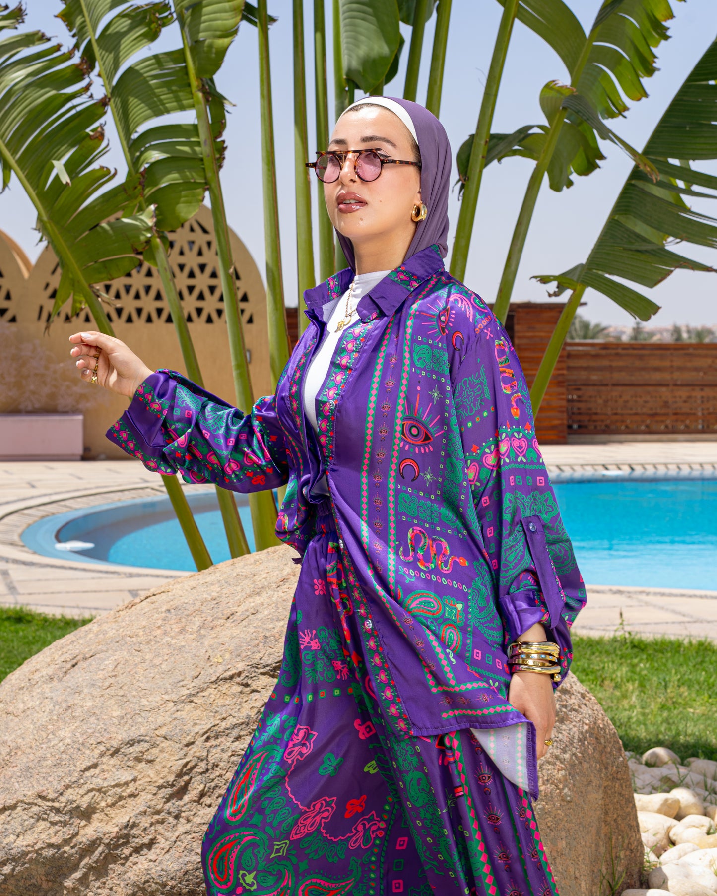 Summer Calls Set in Purple