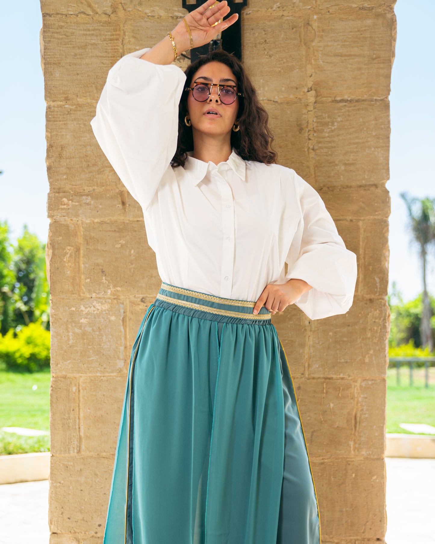 Sea Breeze Pants In Teal