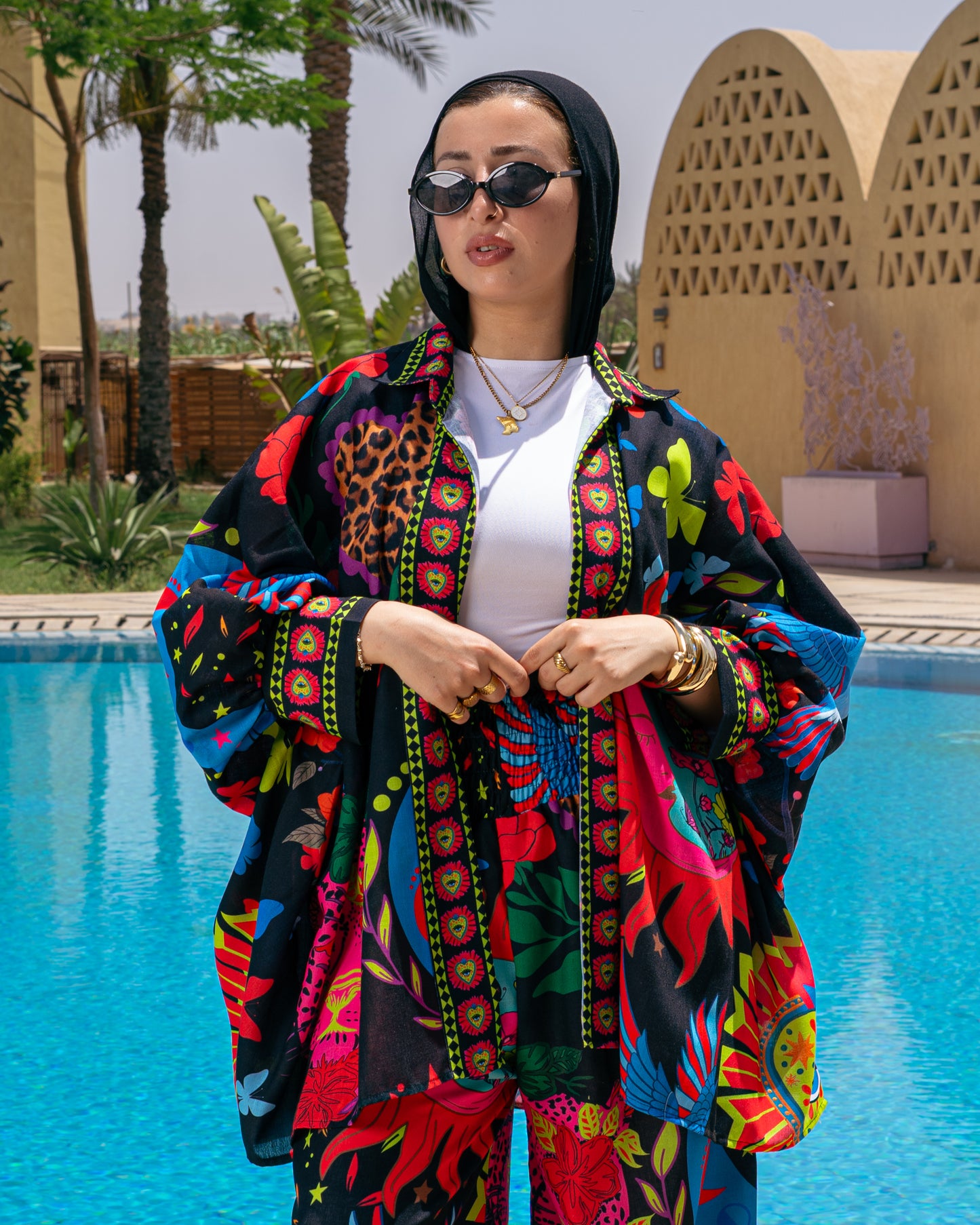 Aida Set In Black