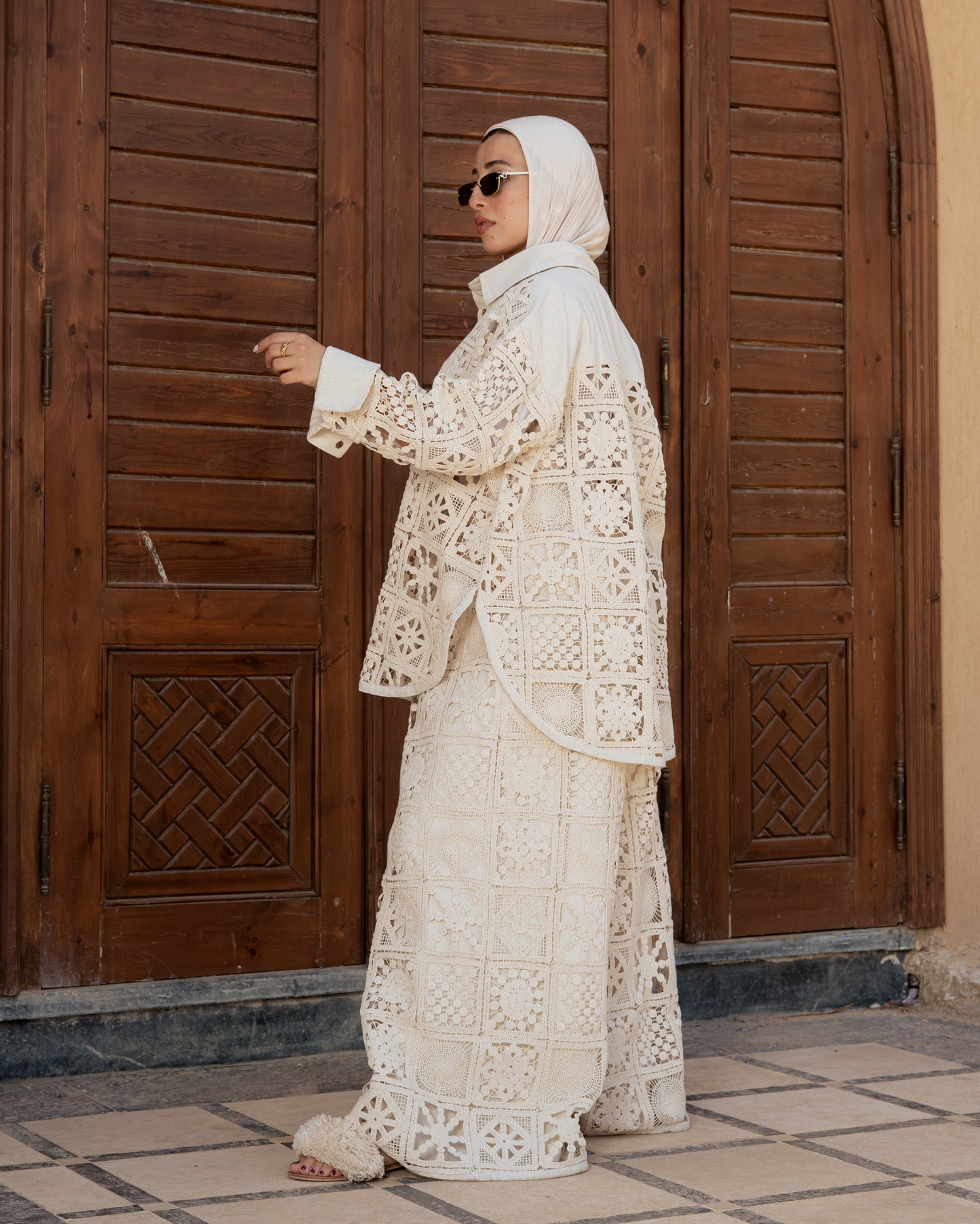 Nabila In White Set