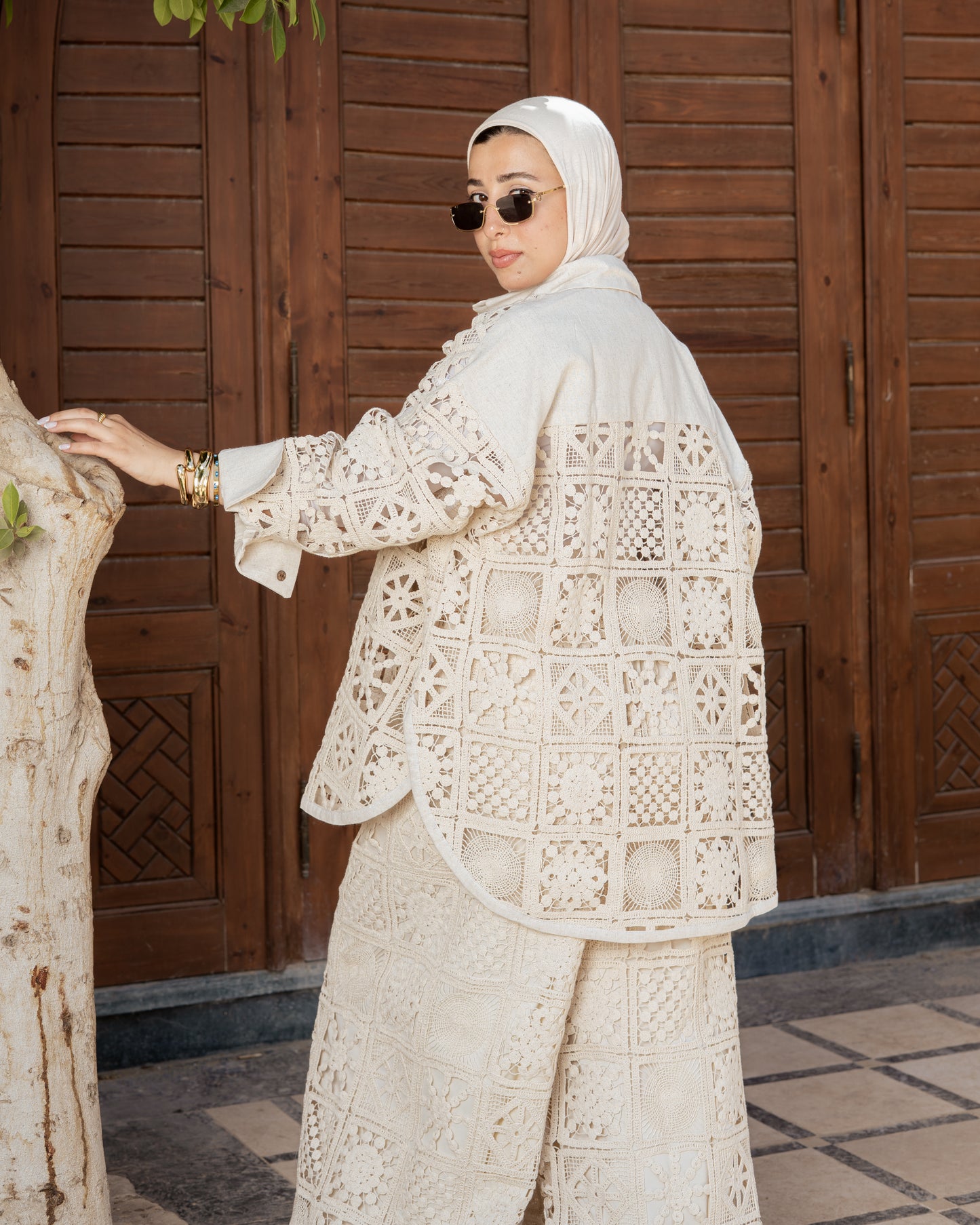 Nabila In White Set