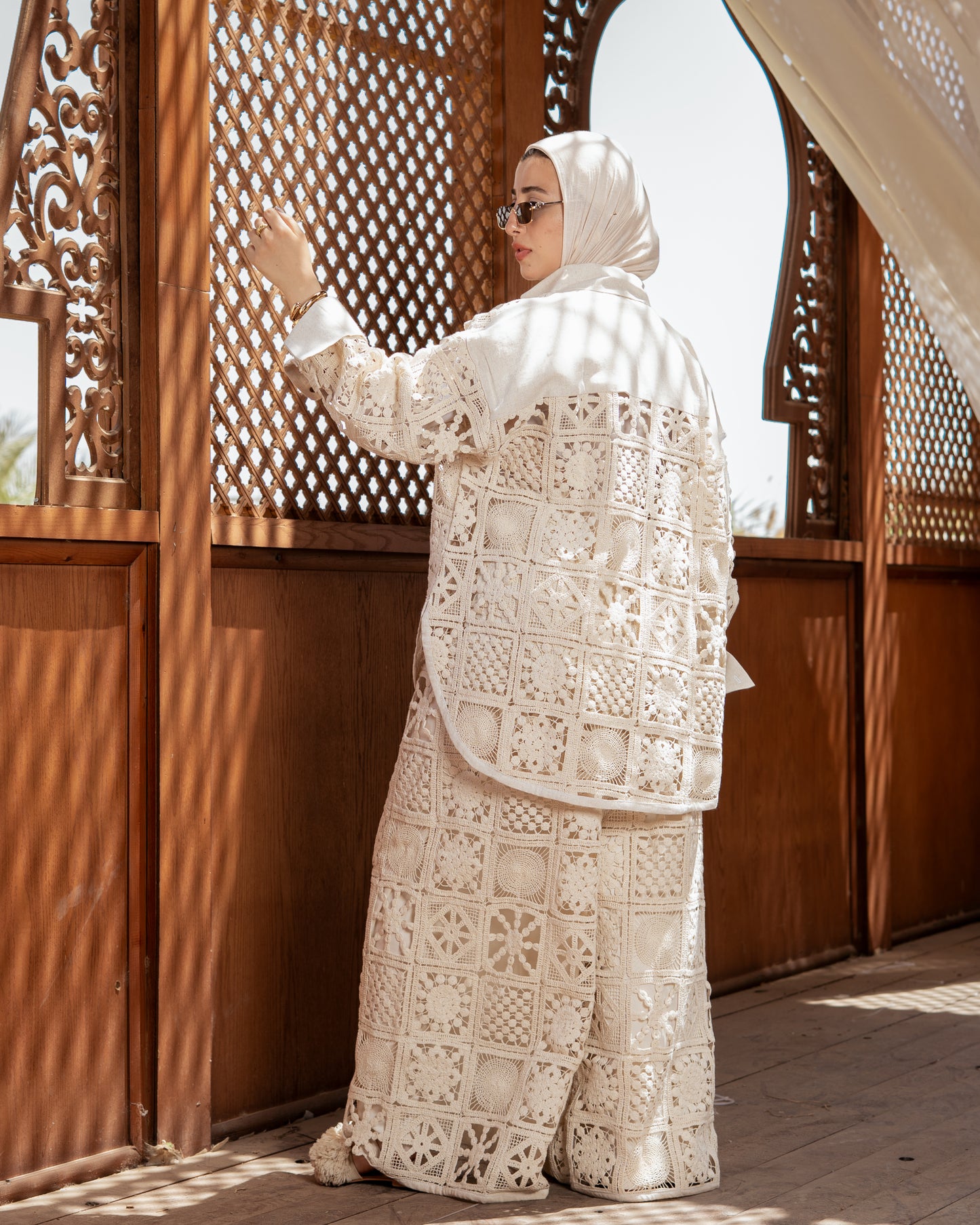 Nabila In White Set