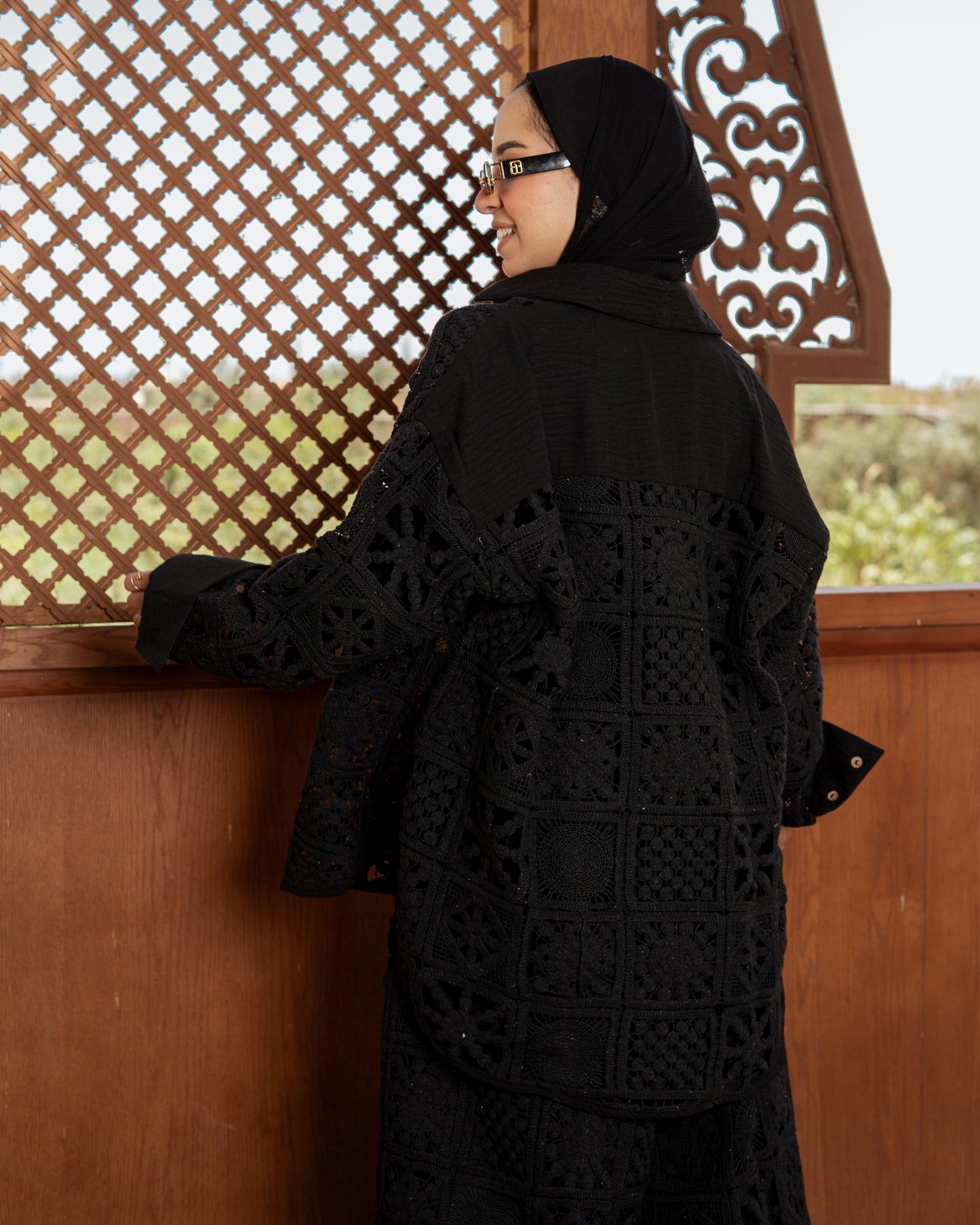 Nabila In Black Set
