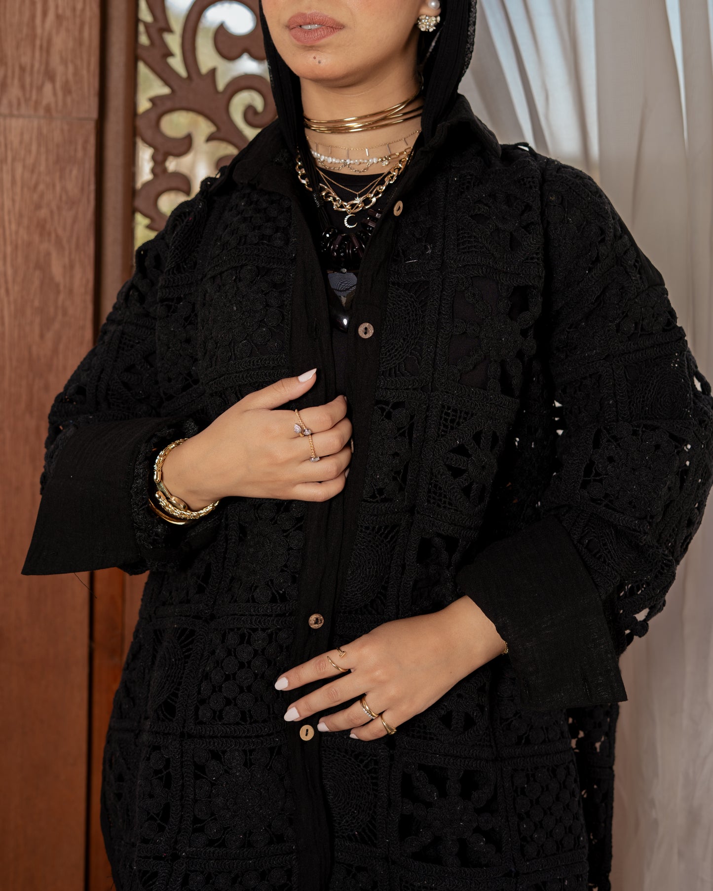 Nabila In Black Set
