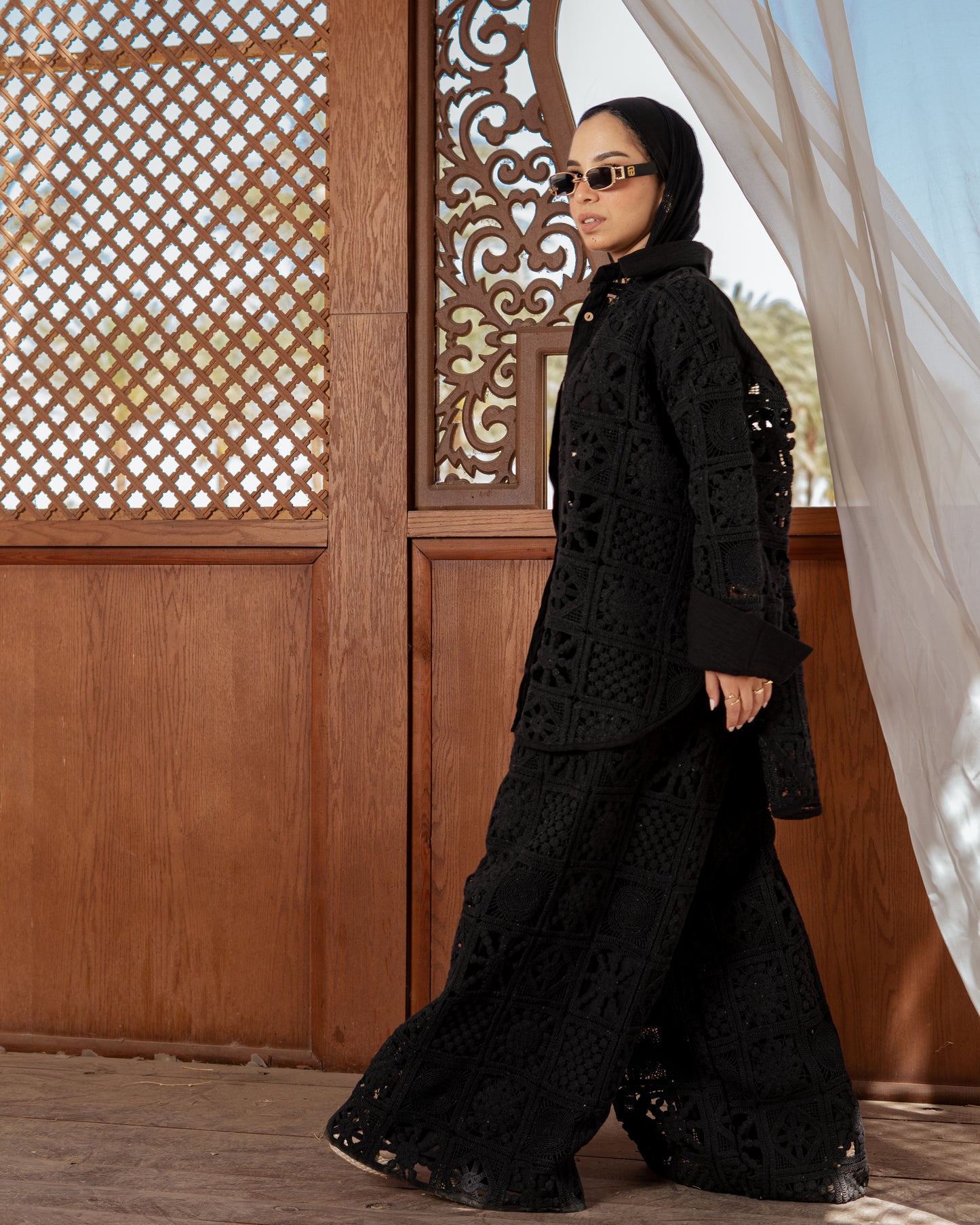 Nabila In Black Set