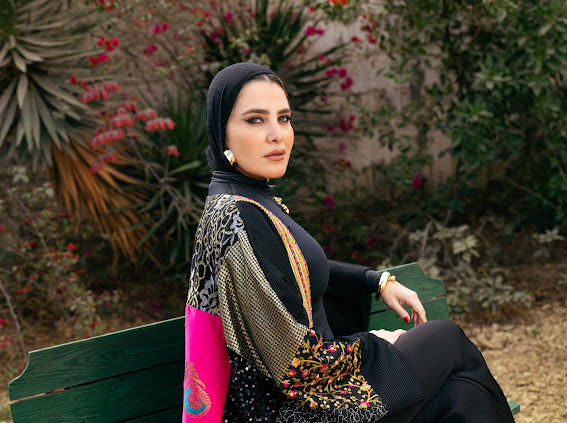 Alya Patchwork Kaftan
