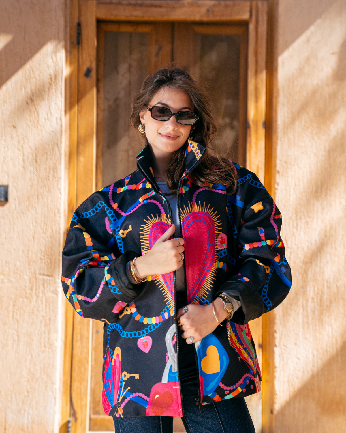Model wearing Not My Problem from Pose Winter '27 – view 6