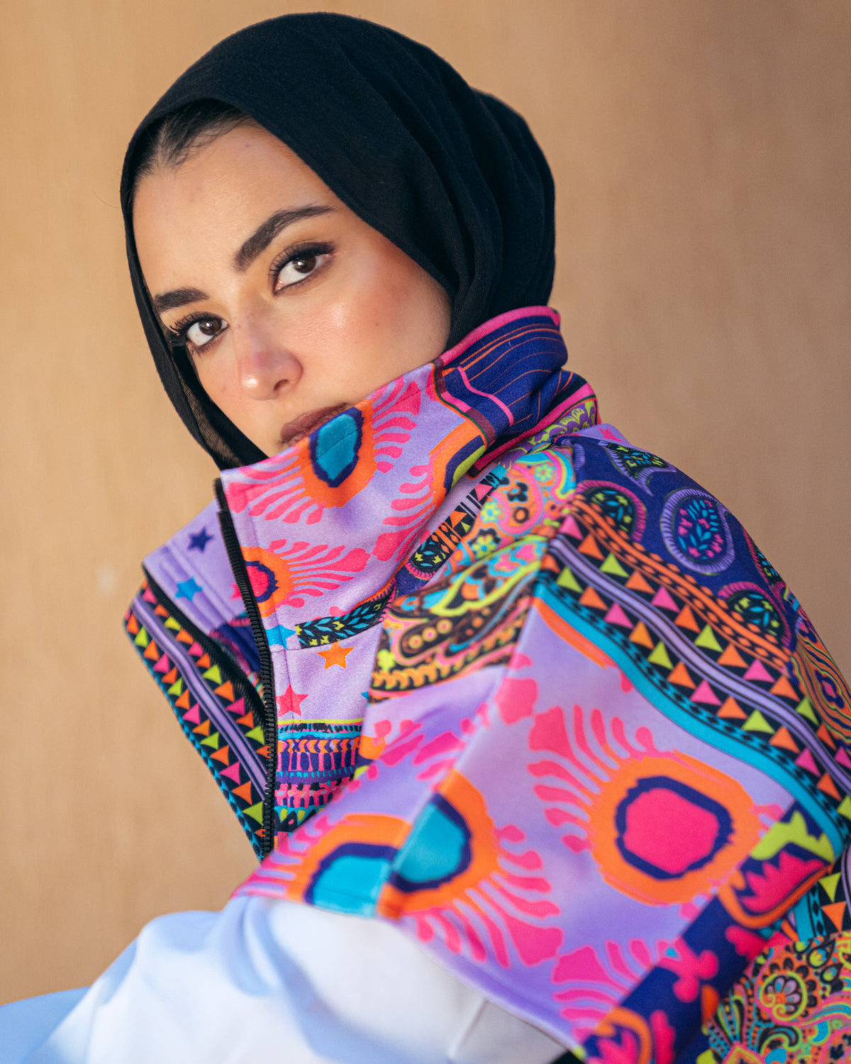 Model wearing The Rebel – Lavender from Pose Winter '27 – view 8