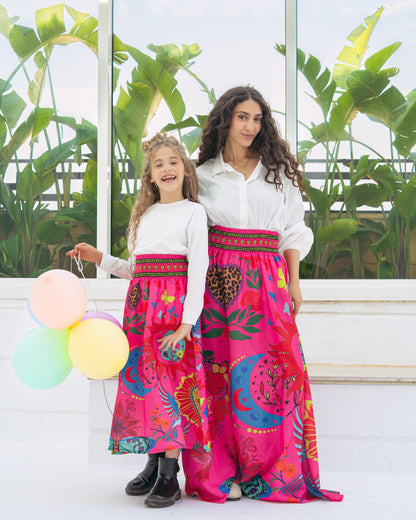 Aida in Hot Pink - Kids