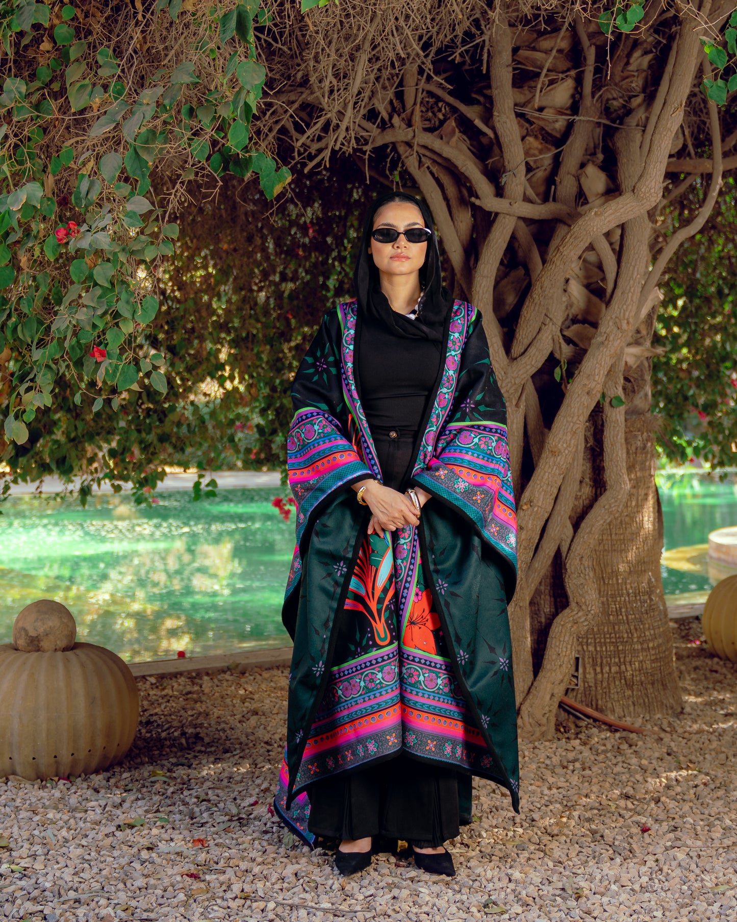 Rouh Double Face Shawl