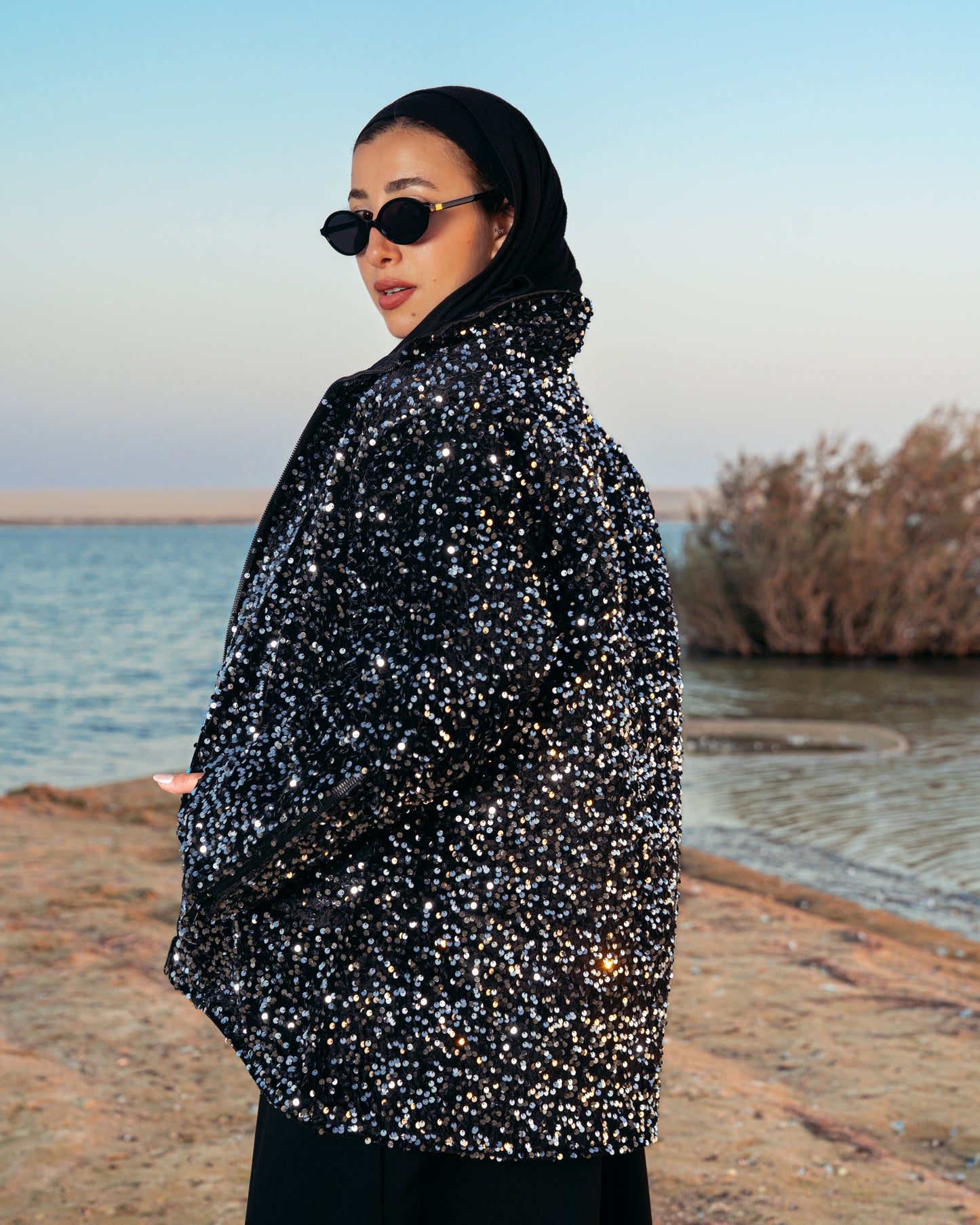 Silver Dai Puffer Jacket