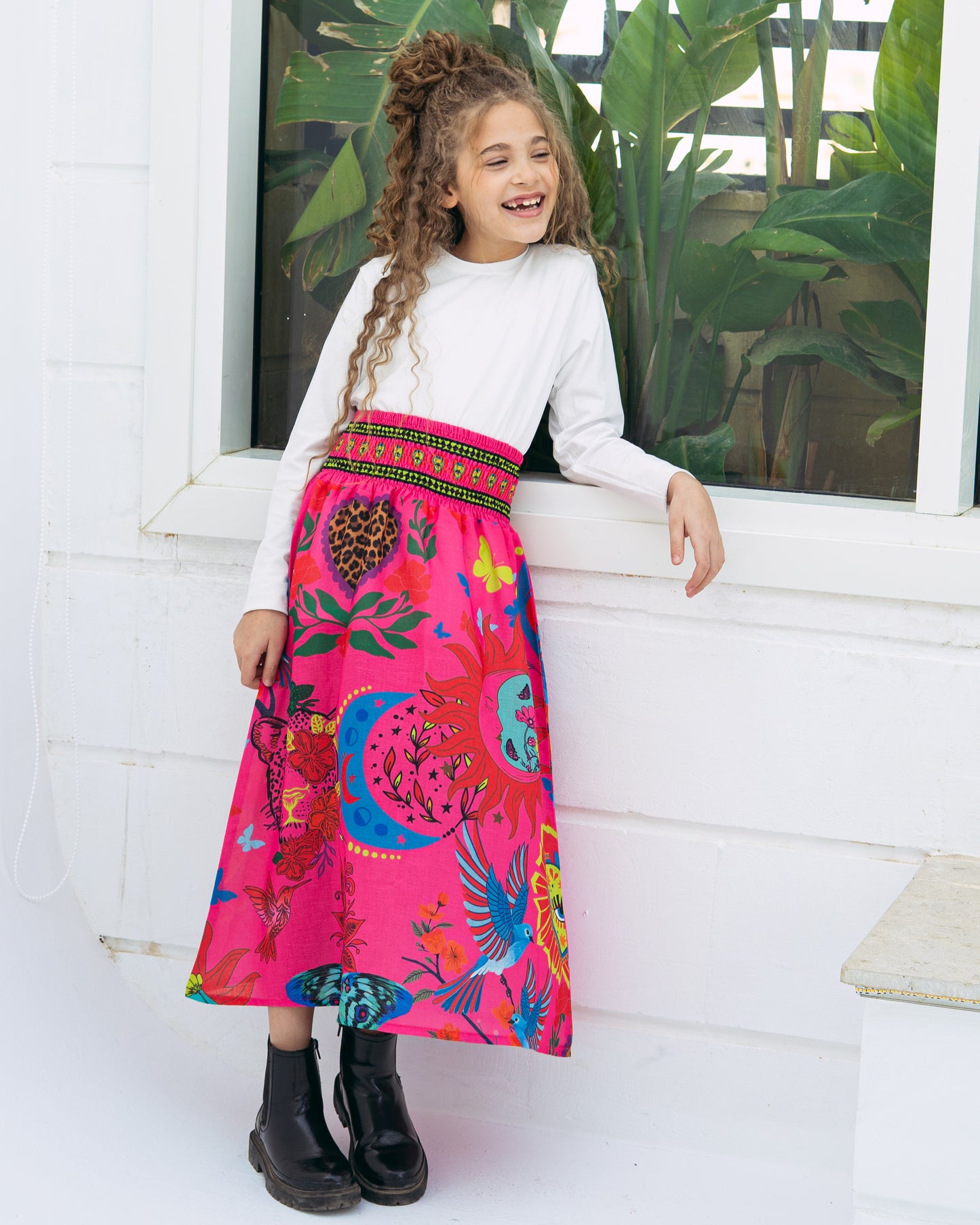 Aida in Hot Pink - Kids