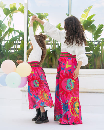 Aida in Hot Pink - Kids