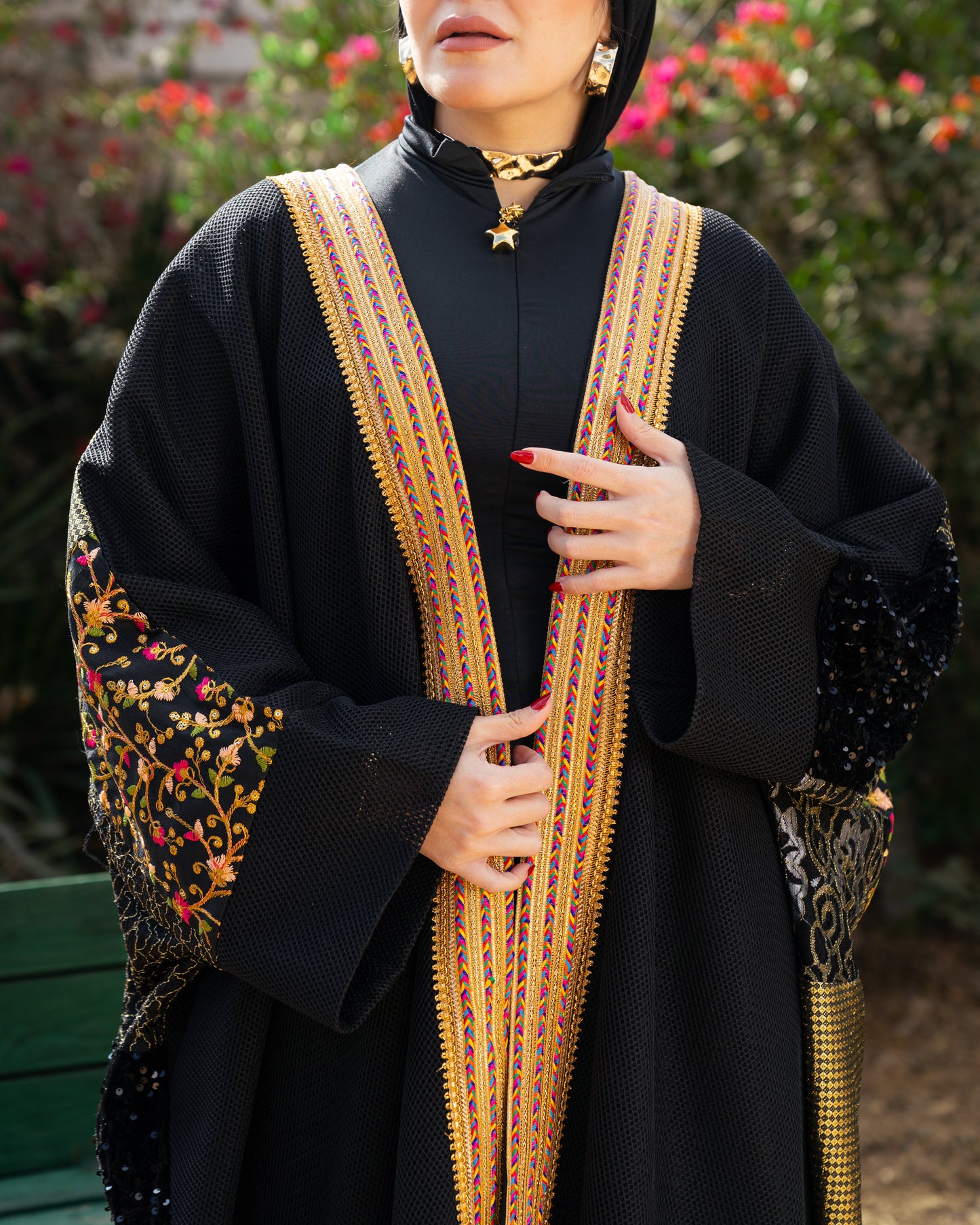 Alya Patchwork Kaftan