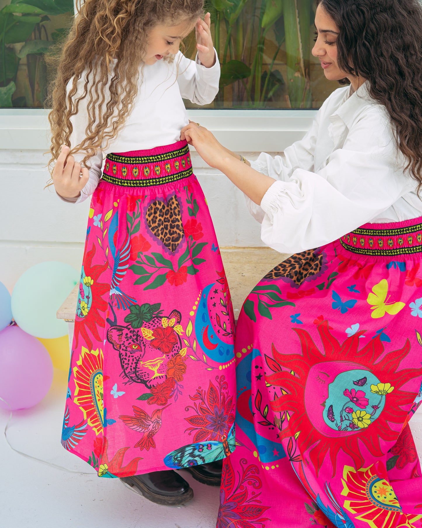 Aida in Hot Pink - Kids
