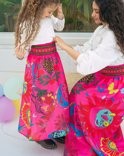 Aida in Hot Pink - Kids