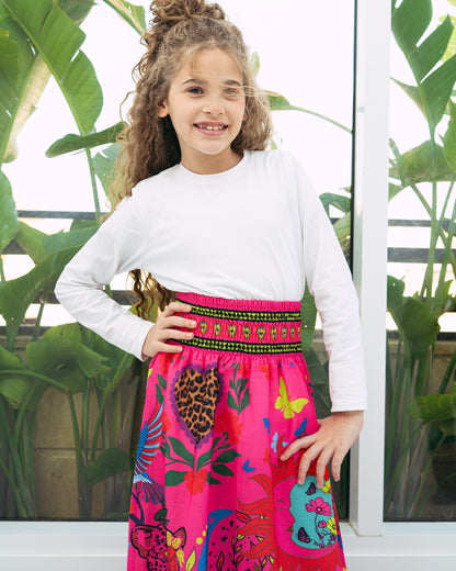 Aida in Hot Pink - Kids
