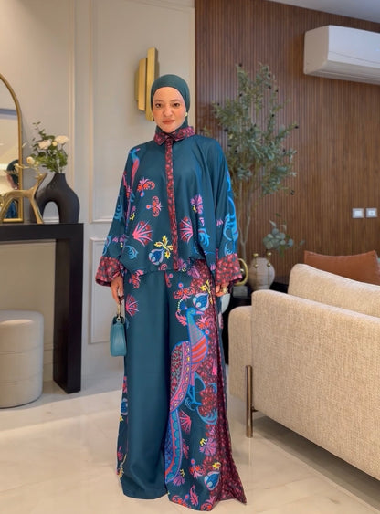 Queen Tawoos Linen Set