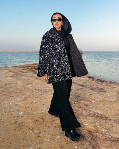 Silver Dai Puffer Jacket