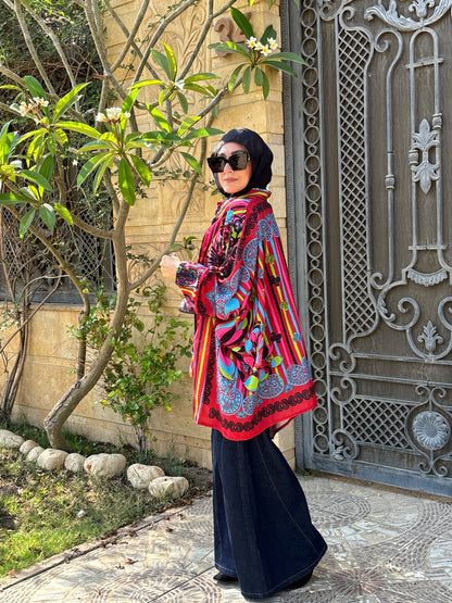Wild Paisley Blouse