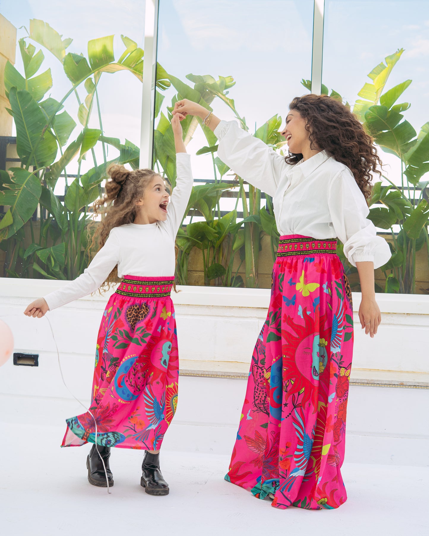 Aida in Hot Pink - Kids