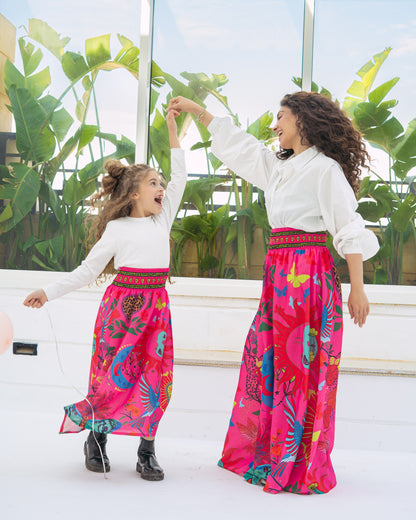 Aida in Hot Pink - Kids