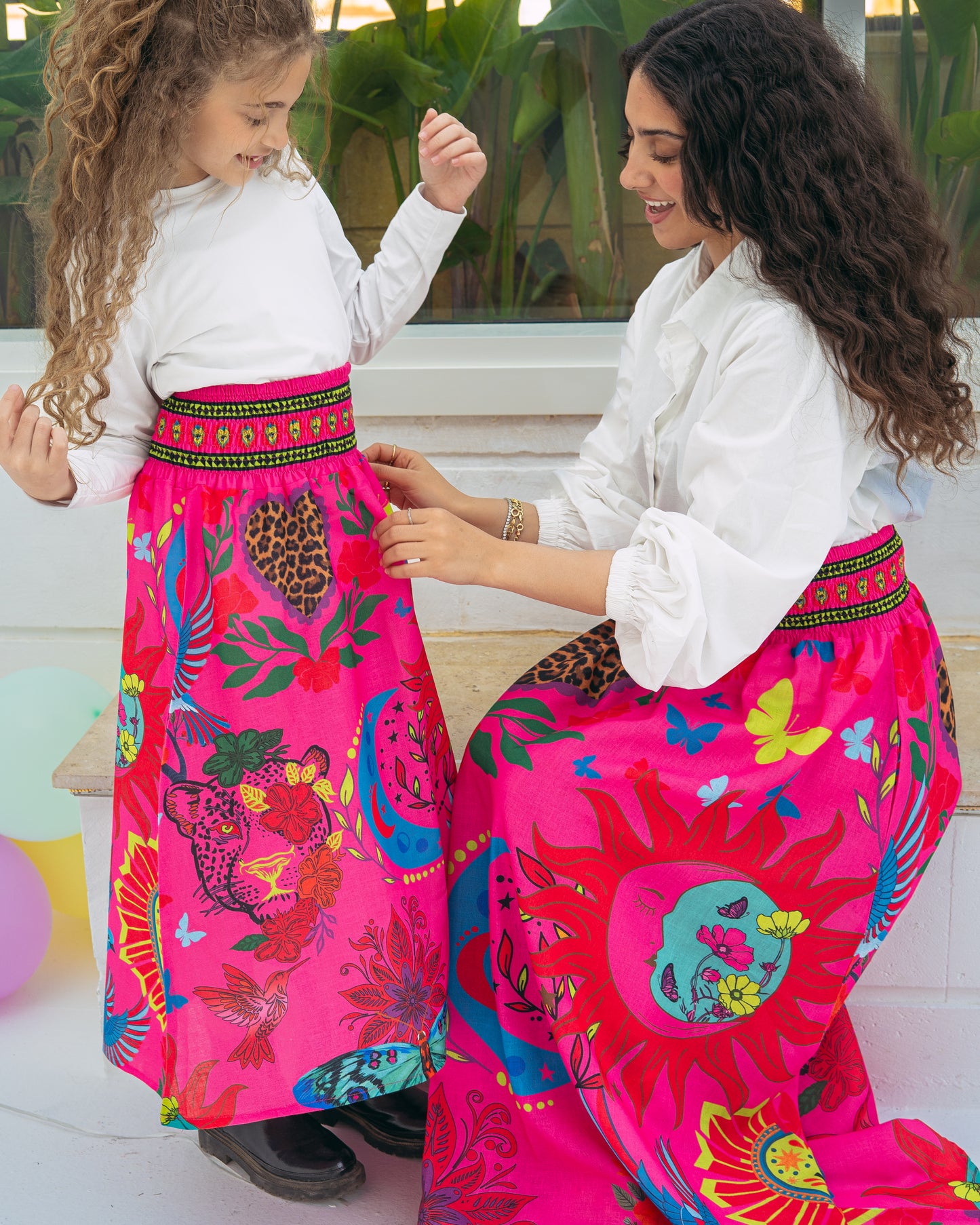 Aida in Hot Pink - Kids