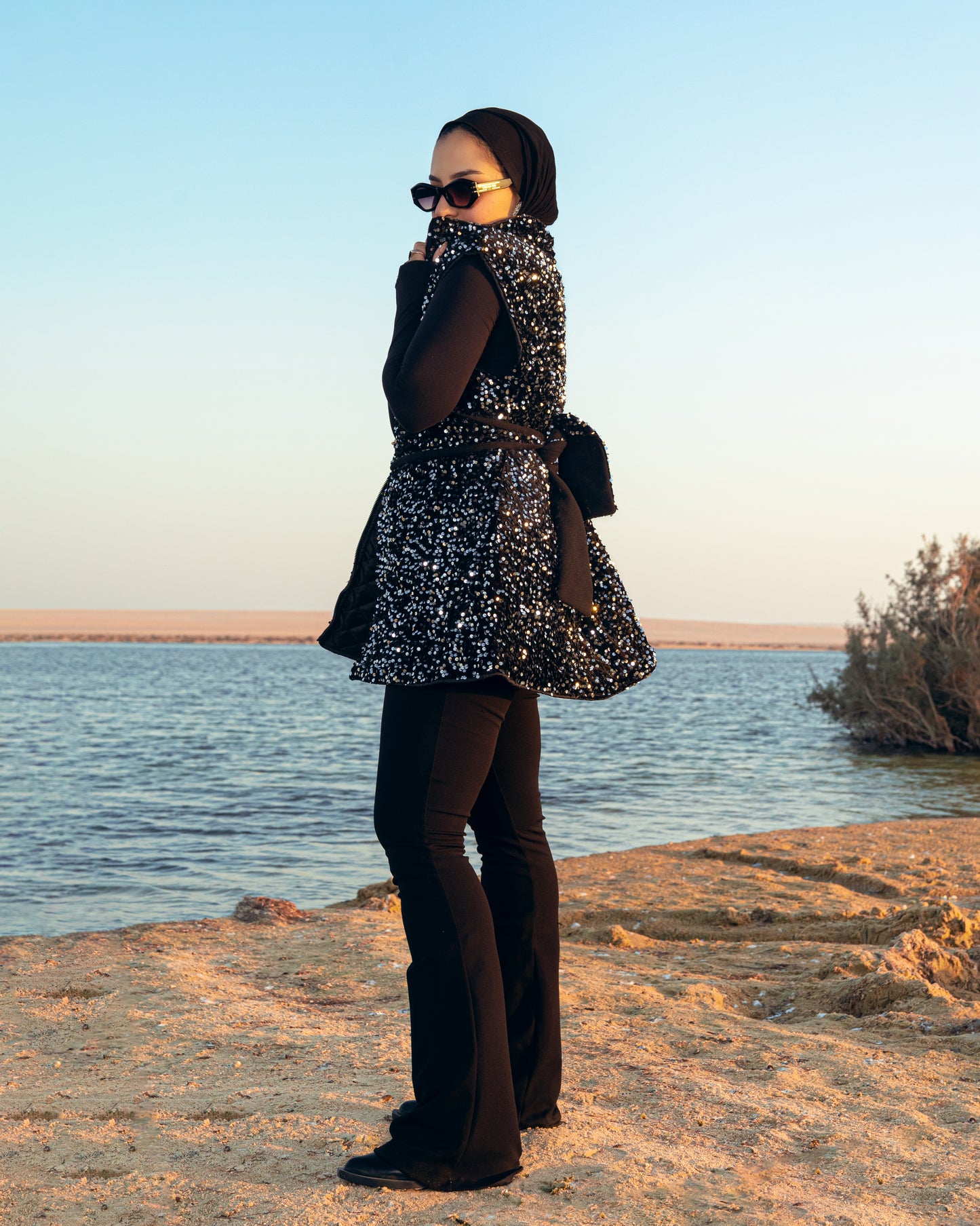 Dai Bling Puffer Vest