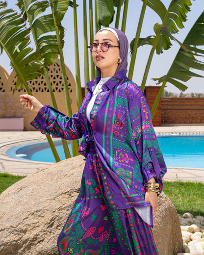 Summer Calls Set in Purple