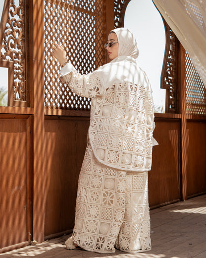 Nabila In White Set