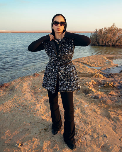 Dai Bling Puffer Vest