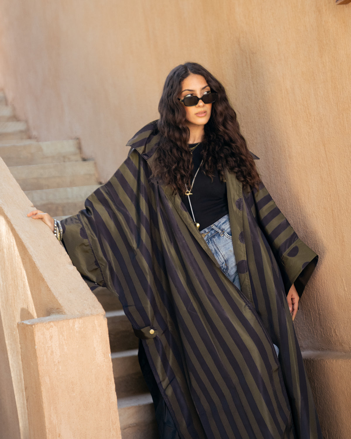 Model wearing Bad Decisions from Pose Winter '27 – view 3