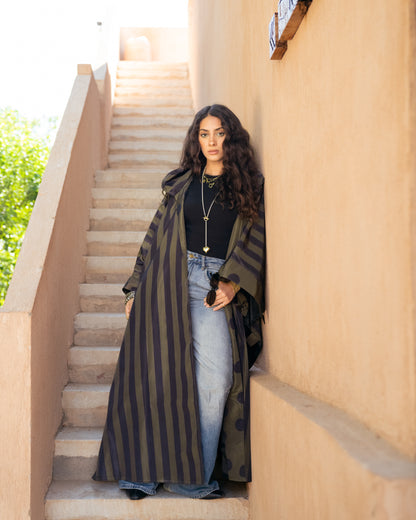 Model wearing Bad Decisions from Pose Winter '27 – view 4