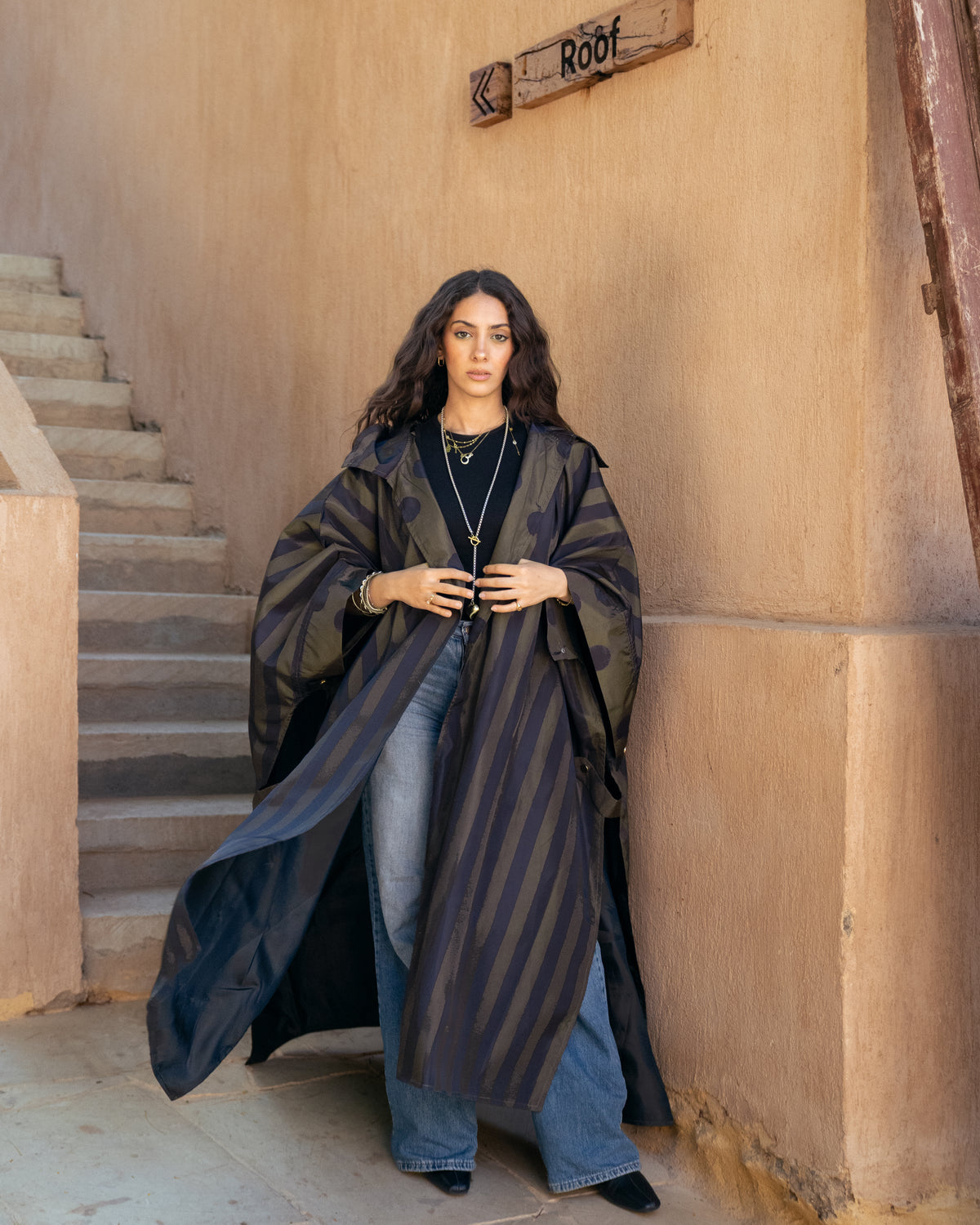 Model wearing Bad Decisions from Pose Winter '27 – view 7