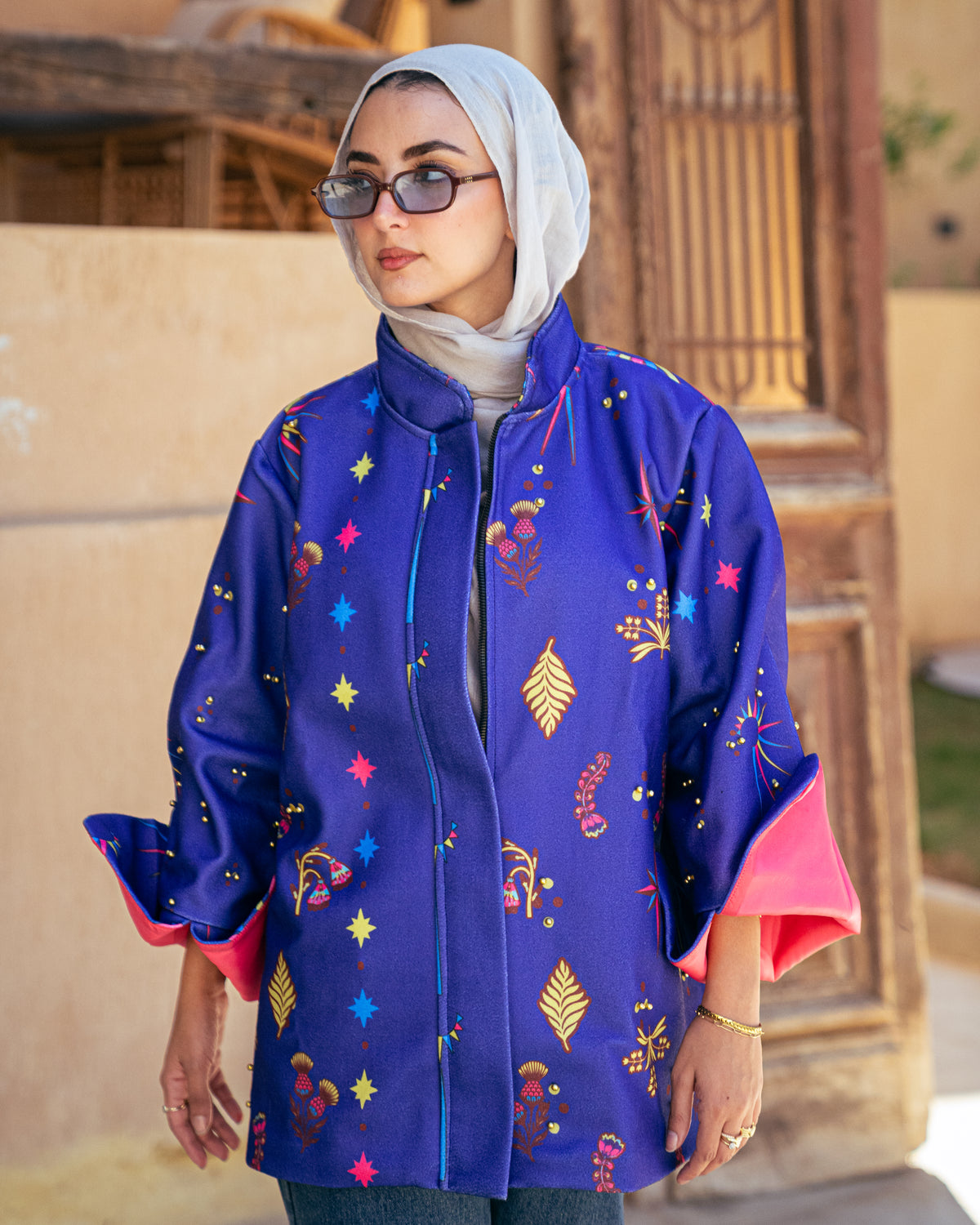 Model wearing Euphoria – Purple from Pose Winter '27 – view 3