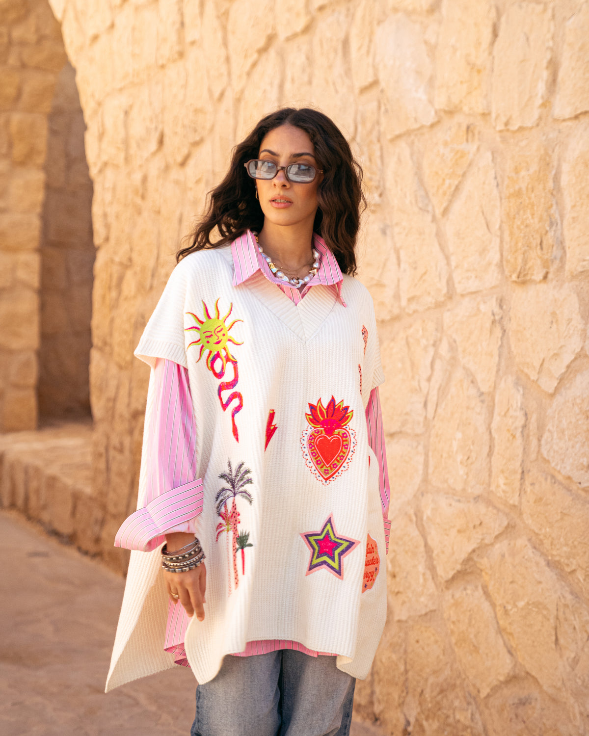 Model wearing Main Character Energy from Pose Winter '27 – view 2