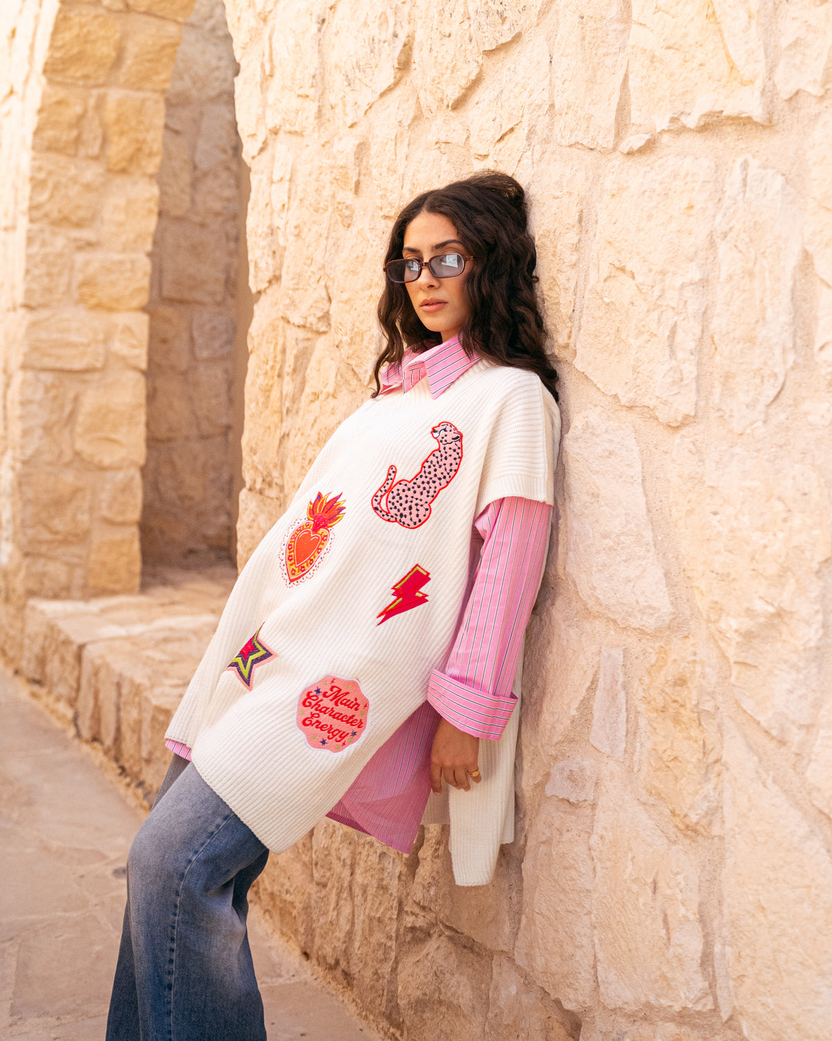 Model wearing Main Character Energy from Pose Winter '27 – view 10
