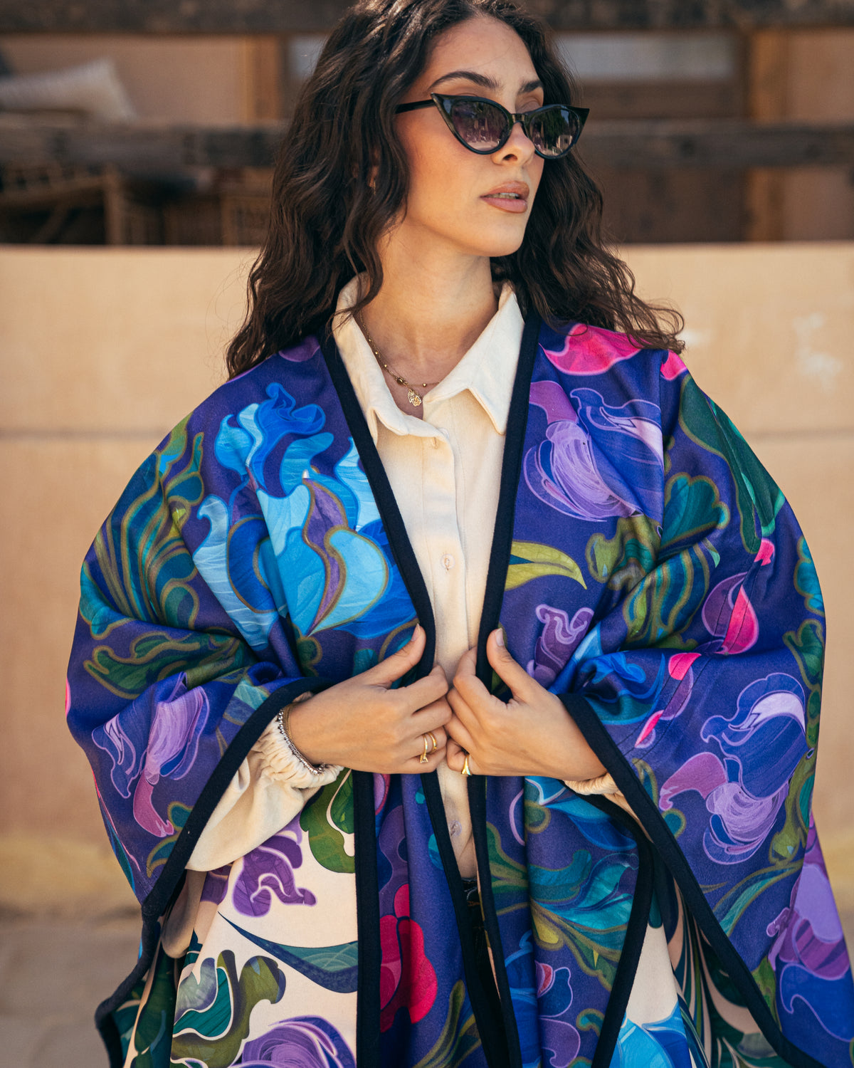 Model wearing Mood On from Pose Winter '27 – view 8